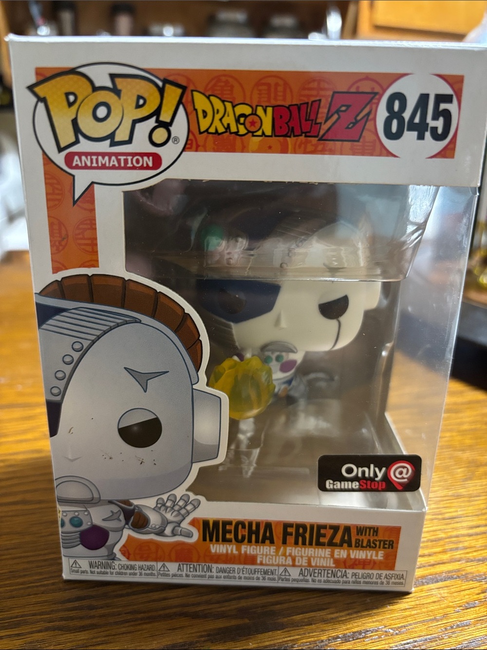 Funko Mecha Frieza Pop! Vinyl Figure - White, Silver, Purple, Yellow